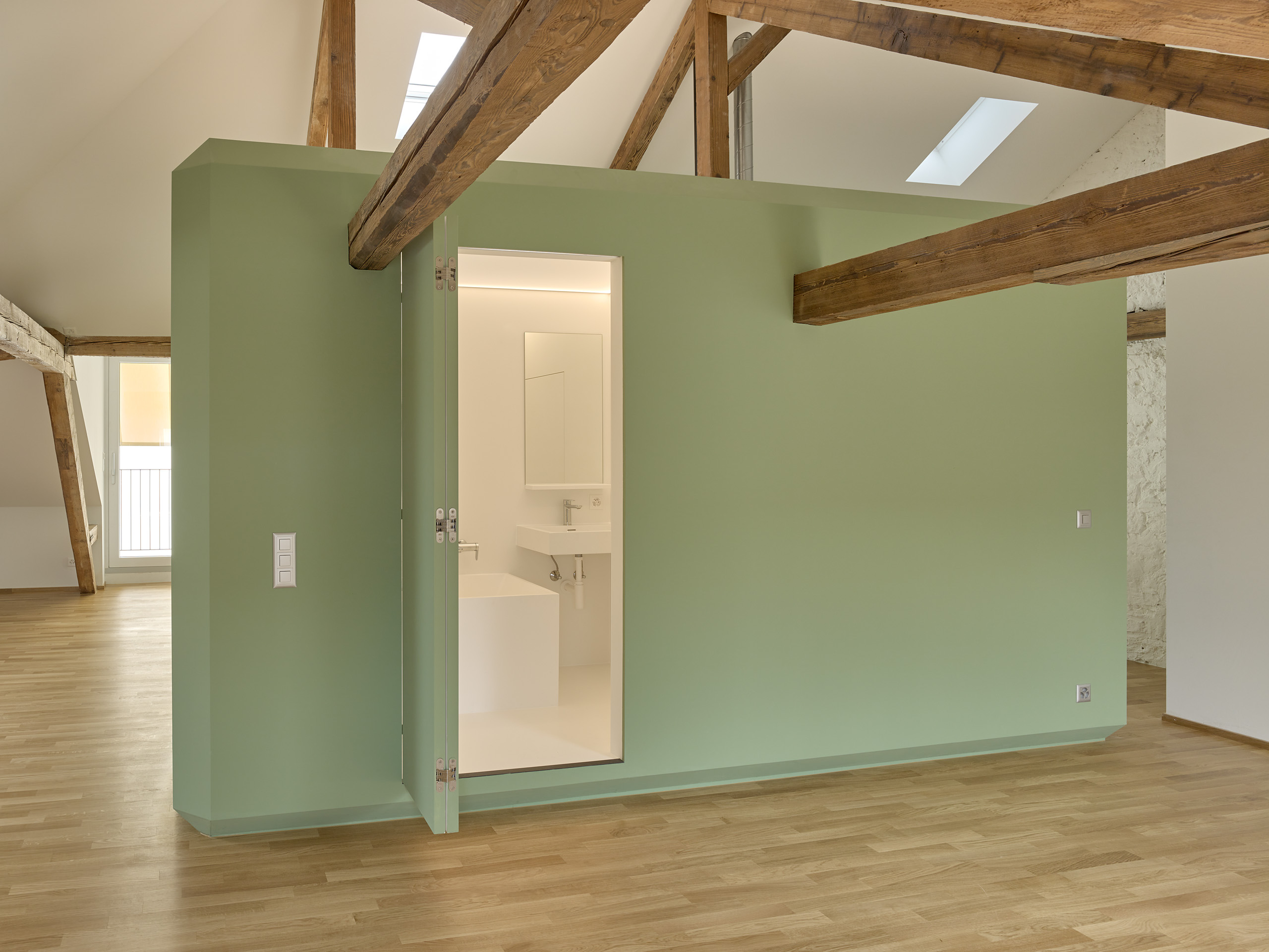 Dachausbau Klybeckstrasse, Basel